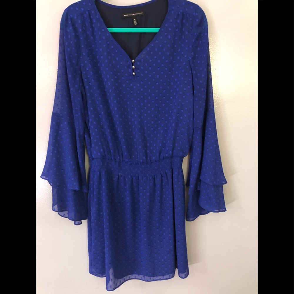 White House Black Market mid length dress